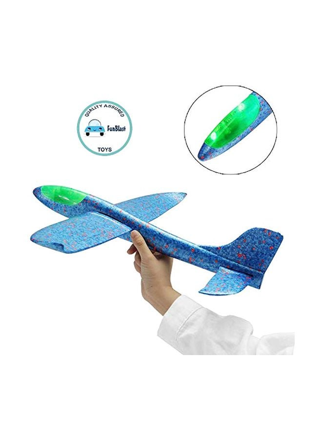 FunBlast 4-Piece Throwing Foam Plane 17.5inch - Image 3