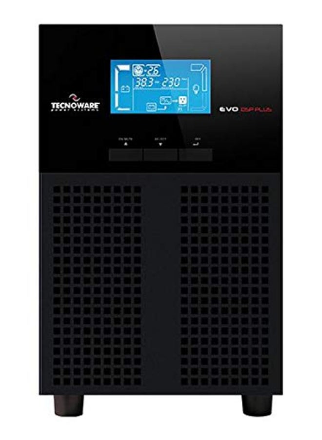 TECNOWARE UPS Evo Dsp Plus IEC Version Power Supply Unit Black  - Image 1