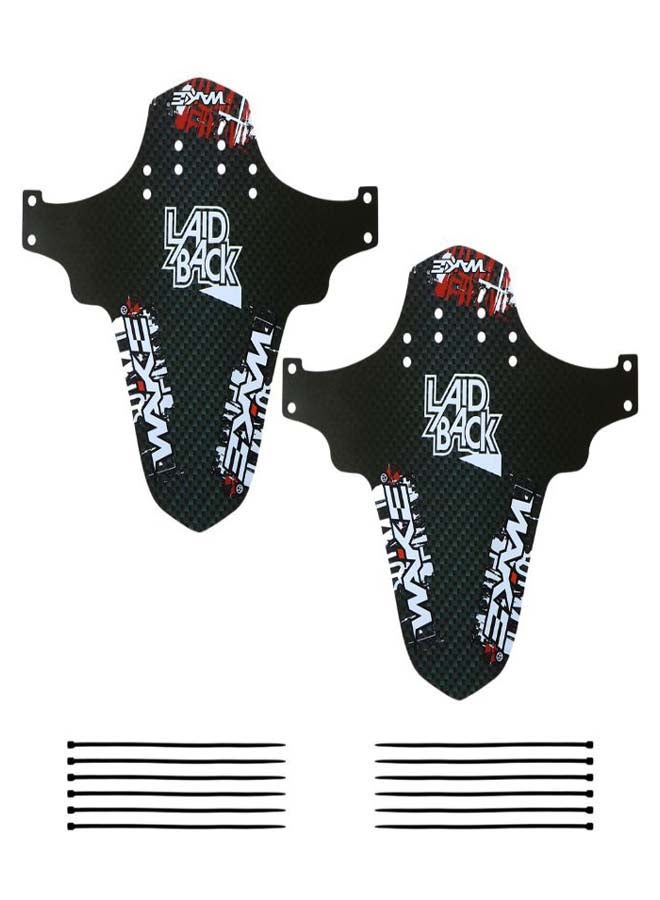 Generic - 2-Piece Ultrathin Bicycle Front Mudguard Fender Set - Image 1
