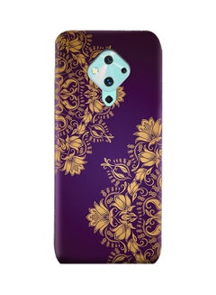 Protective Case Cover For Vivo S5 Gold/Purple