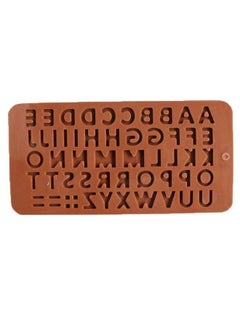 Alphabet Shaped Chocolate Mould Brown - v1580821149/N34260293A_1