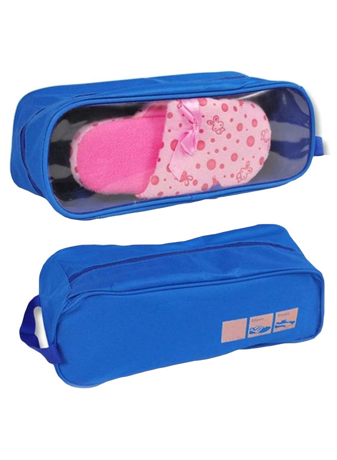 Waterproof Travel Shoe Bag Blue - Image 2