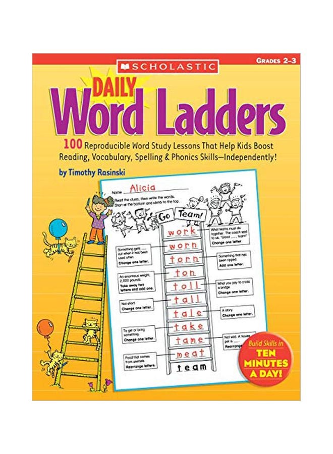 Daily Word Ladders: Grades 2-3 Paperback English by Timothy Rasinski - 01-Oct-05 