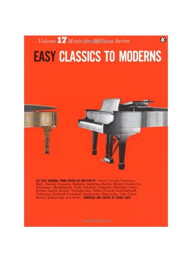 Easy Classics To Moderns: Music For Millions Series hardcover english - 01-Apr-99