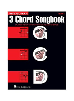 The Guitar 3 Chord Songbook: Play 50 Rock Hits With Only 3 Easy Chords Paperback English by Hal Leonard Corp - 43282