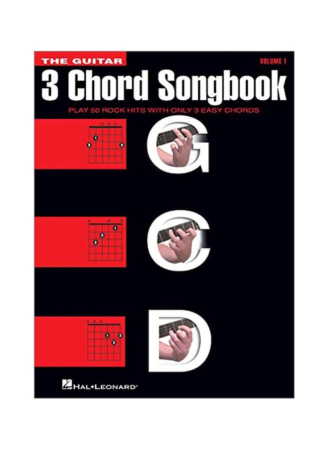 null - The Guitar 3 Chord Songbook: Play 50 Rock Hits With Only 3 Easy Chords Paperback English by Hal Leonard Corp - 43282 - Image 1