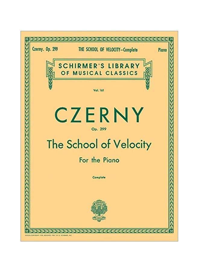 مكتبة شيرمر للكلاسيكيات: مدرسة السرعة - للبيانو
