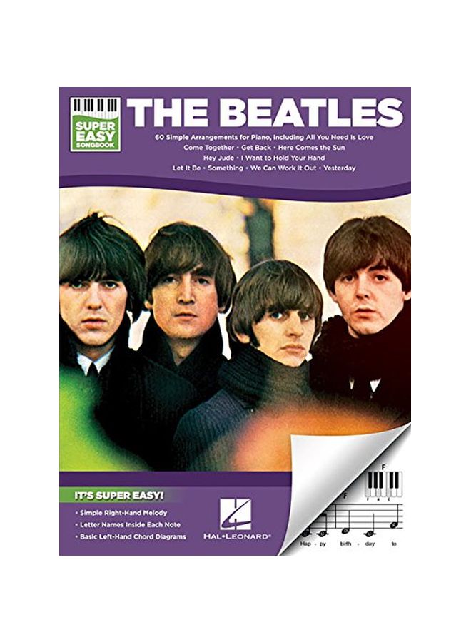 The Beatles : Super Easy Songbook Paperback English by Beatles - 42766