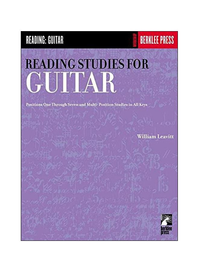 null - Reading Studies For Guitar : Positions One Through Seven And Multi-position Studies In All Keys Paperback English by William Leavitt - 31717 - Image 1