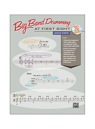 Big Band Drumming At First Sight Paperback English by Steve Fidyk - 42192 - v1580824508/N34161751A_1