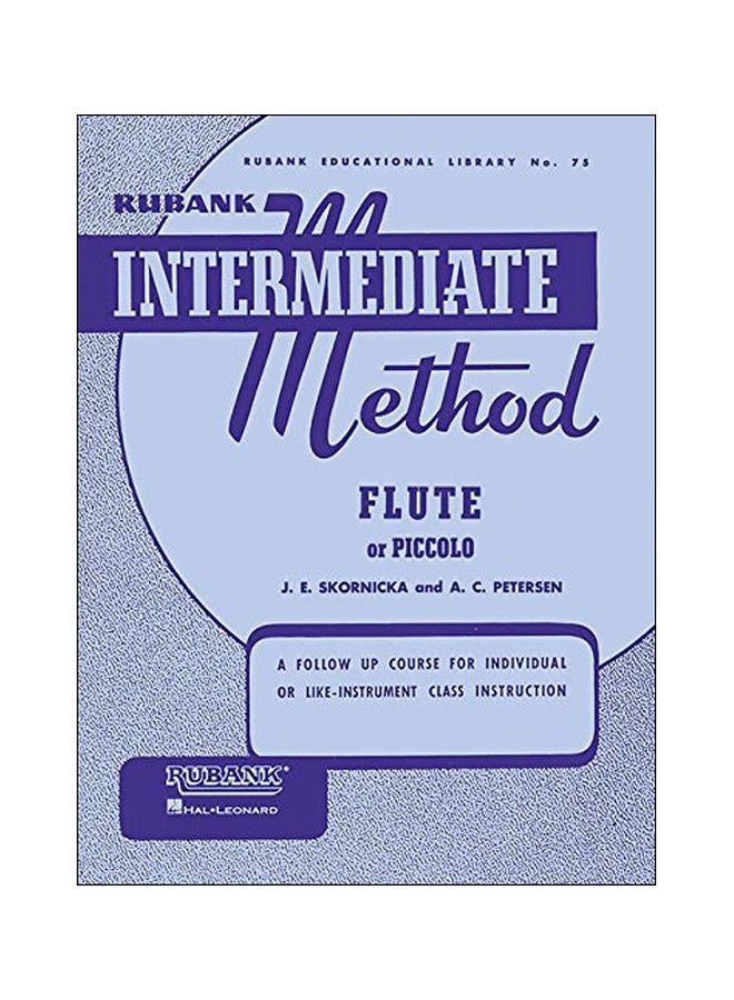 Rubank Intermediate Method: Flute Or Piccolo paperback english - 01-May-17