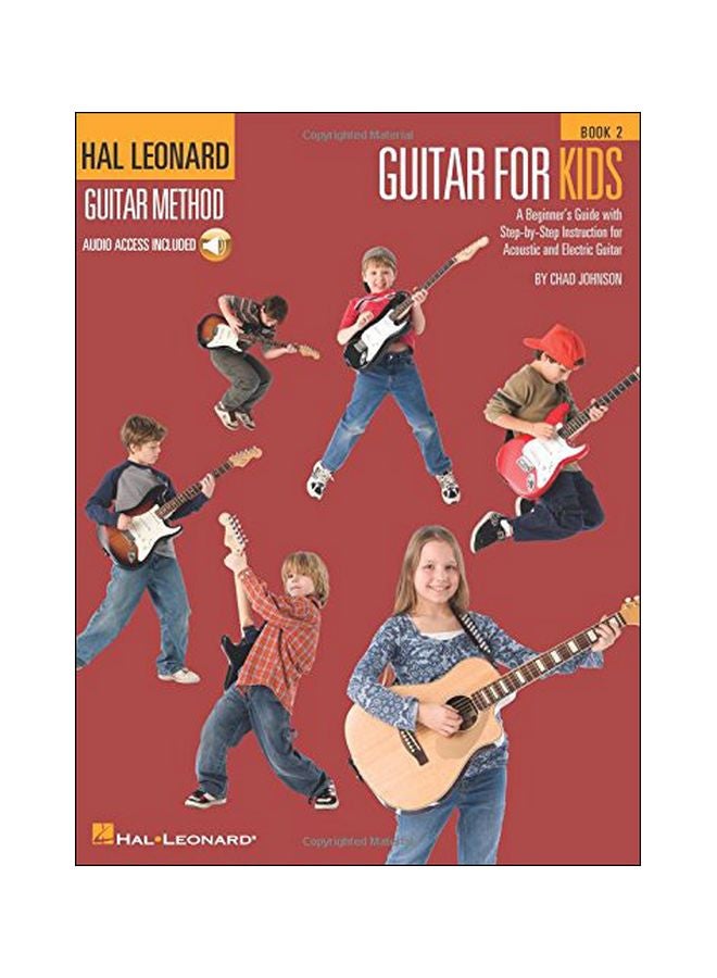 Guitar Method : Guitar For Kids Book 2 Paperback English by Chad Johnson - 42186