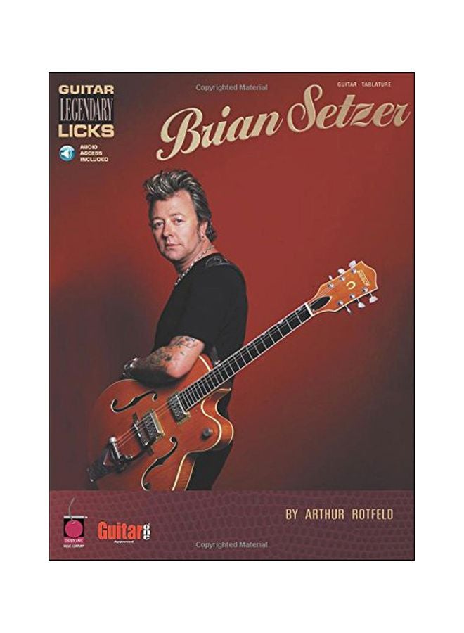 Brian Setzer: Guitar Legendary Licks hardcover english