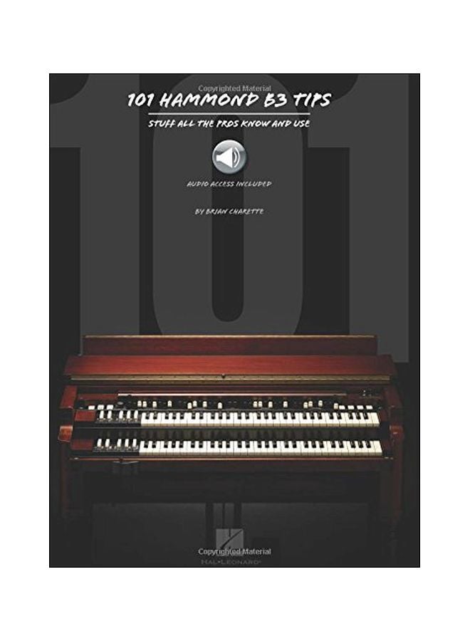 101 Hammond B3 Tips : Stuff All The Pros Know And Use hardcover english - 01-Dec-14 