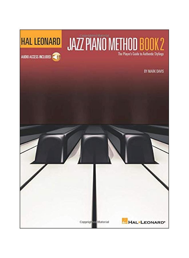 Jazz Piano Method: Book 2: The Player's Guide To Authentic Stylings Hardcover English by Mark Davis - 01-Jun-19