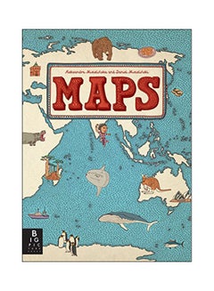 Maps Hardcover English by Aleksandra Mizielinska - 08-Oct-13 