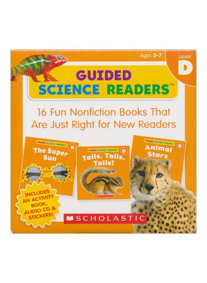 قراء العلوم الموجهة: المستوى D: 16 كتاب غير خيالي ممتع مناسب تمامًا للقراء الجدد