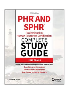Phr And Sphr Professional In Human Resources Certification Complete Study Guide: 2018 Exams Paperback English by Sandra M. Reed - 14 May 2019 
