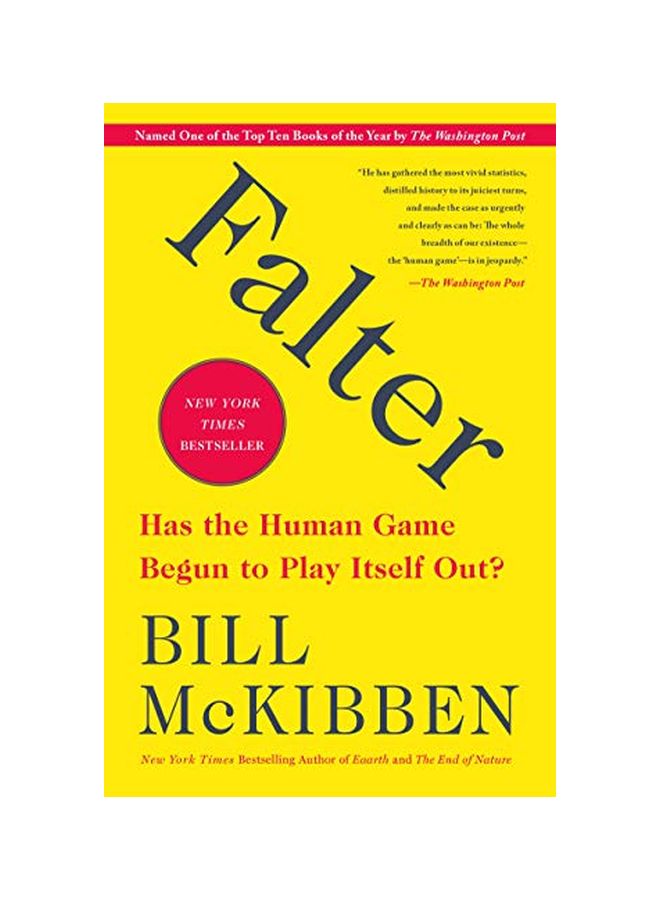 Falter: Has The Human Game Begun To Play Itself Out? paperback english - 21 January 2020 