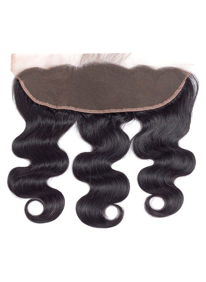 QTHAIR 3-Piece Brazilian Wave Human Hair Set Black 3 x 10inch - Image 2