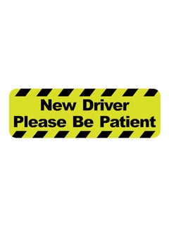 New Driver Please Be Patient Car Sign Vinyl Sticker - v1580830832/N34088616A_1