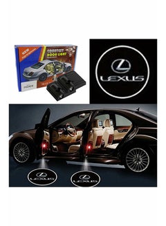 Inder 2-Piece LED Car Door Lexus Logo Projector Shadow Light Set  - Image 2