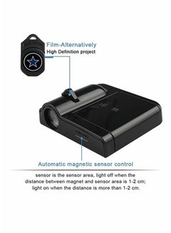 Inder 2-Piece LED Car Door Dodge Logo Projector Shadow Light Set  - Image 3