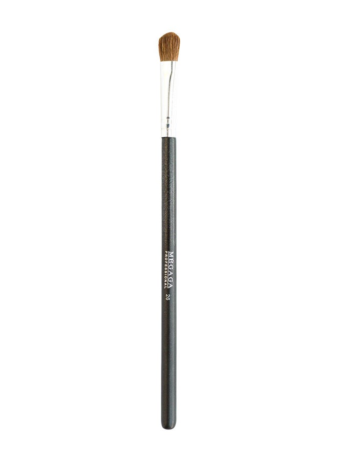 MEGAGA Eyeshadow Makeup Brush Black/Silver/Brown - Image 1