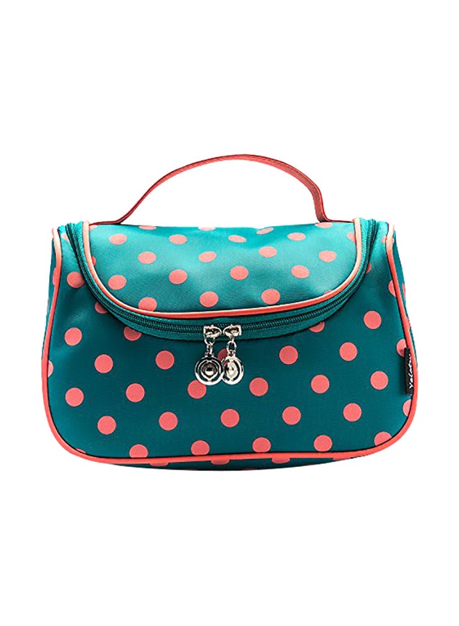 Yeiotsy - Travel Makeup Bag Organizer Blue/Pink - Image 1