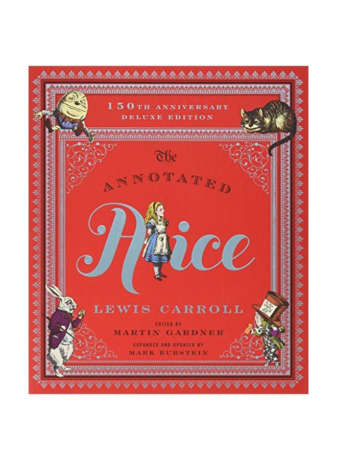 The Annotated Alice Hardcover English by Lewis Carroll - 43405 