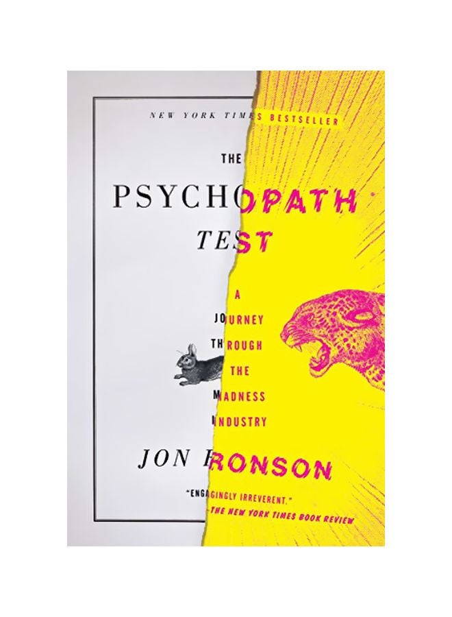 The Psychopath Test: A Journey Through the Madness Industry paperback english - 27-Apr-15 