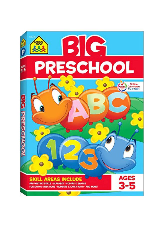 Big Preschool Paperback English by School Zone Publishing - 07-Jun-18