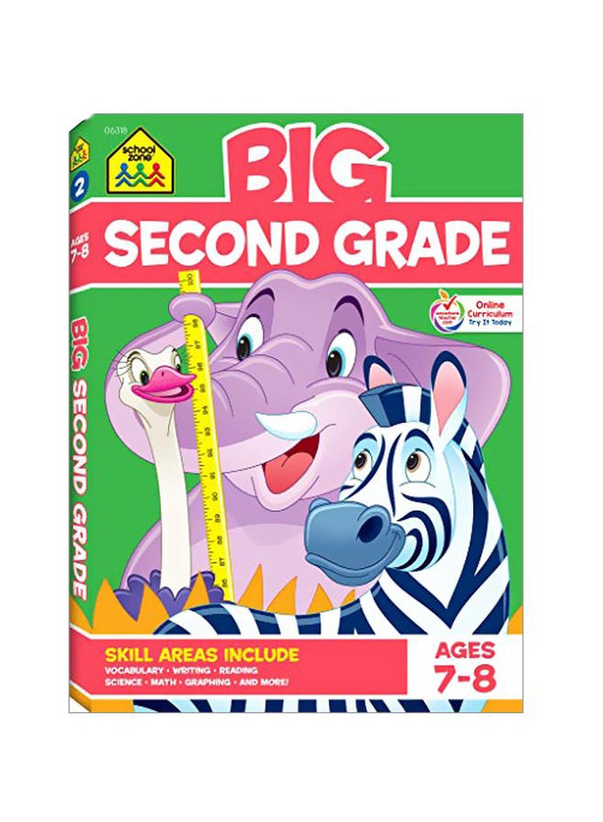 Big Second Grade Paperback English by School Zone - 08-May-18 