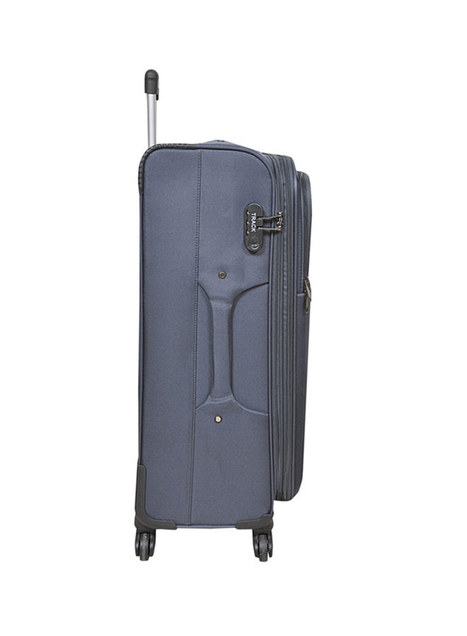 تراك طقم أمتعة بعجلات وجوانب مرنة من 3 قطع أزرق - Image 5