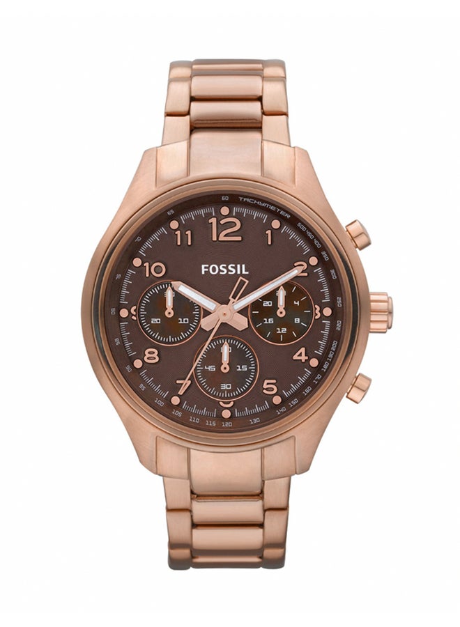 FOSSIL Women's Flight Stainless Steel Chronograph Wrist Watch CH2793  - Image 1
