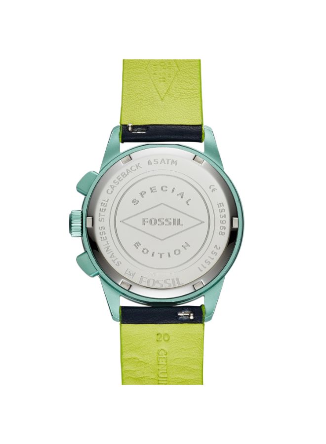 FOSSIL - Men's Modern Pursuit Silicone Chronograph Wrist Watch ES3968 - Image 1
