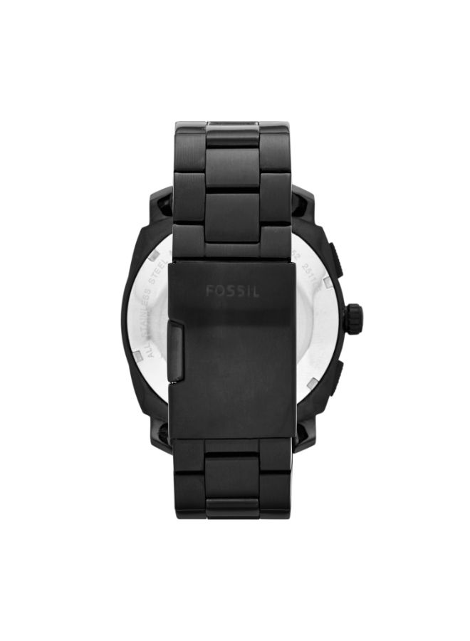FOSSIL men Machine Stainless Steel Chronograph Wrist Watch FS4552  - Image 2