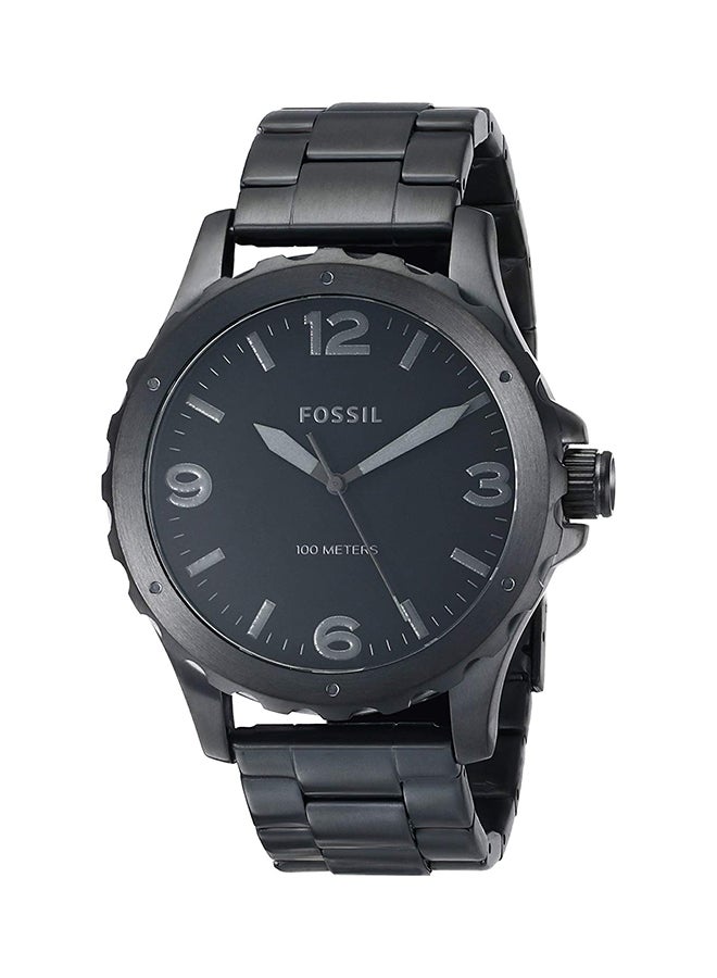 FOSSIL men Nate Stainless Steel Analog Wrist Watch JR1458 