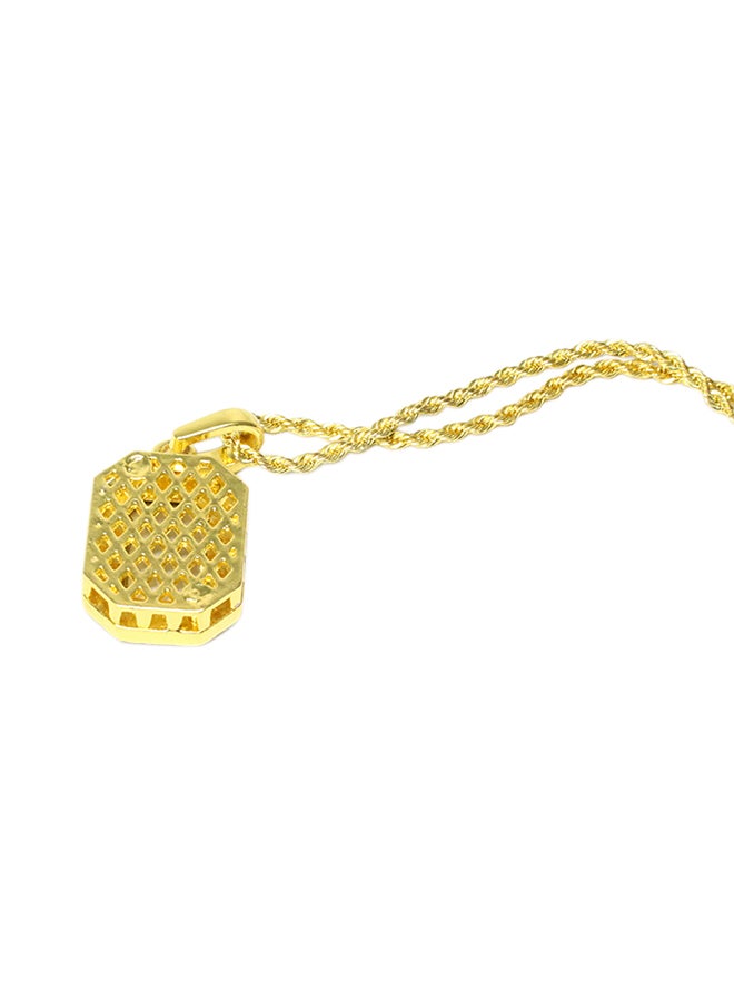 Sharpdo Stone Studded Pendant Necklace - Image 3