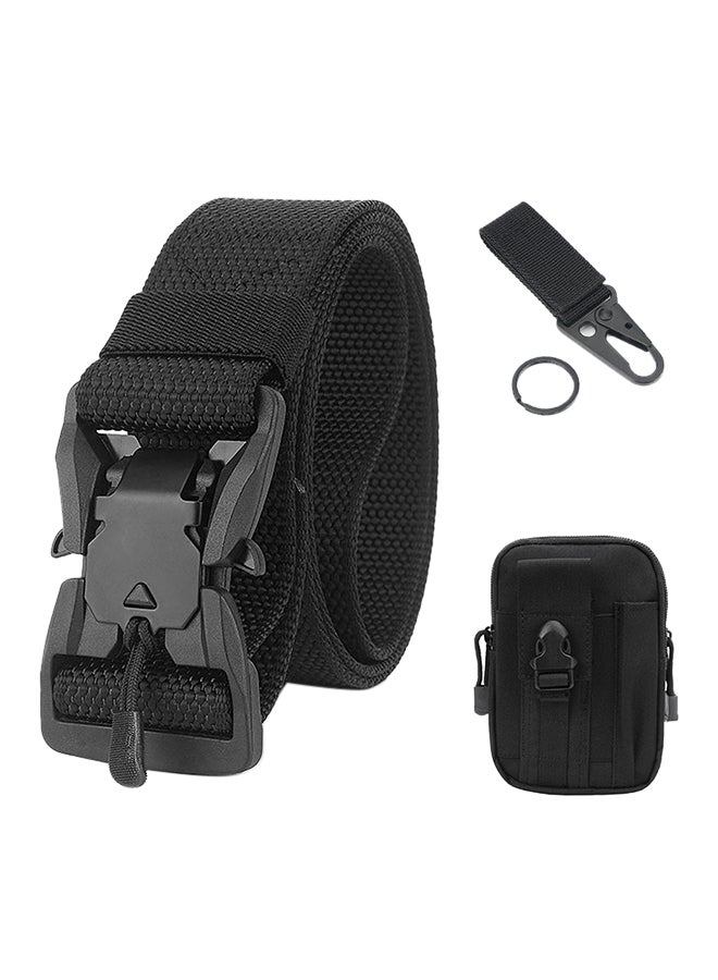 Generic Quick Release Belt With Snap Pouch And Hook Strap For Camping Hiking - Image 1