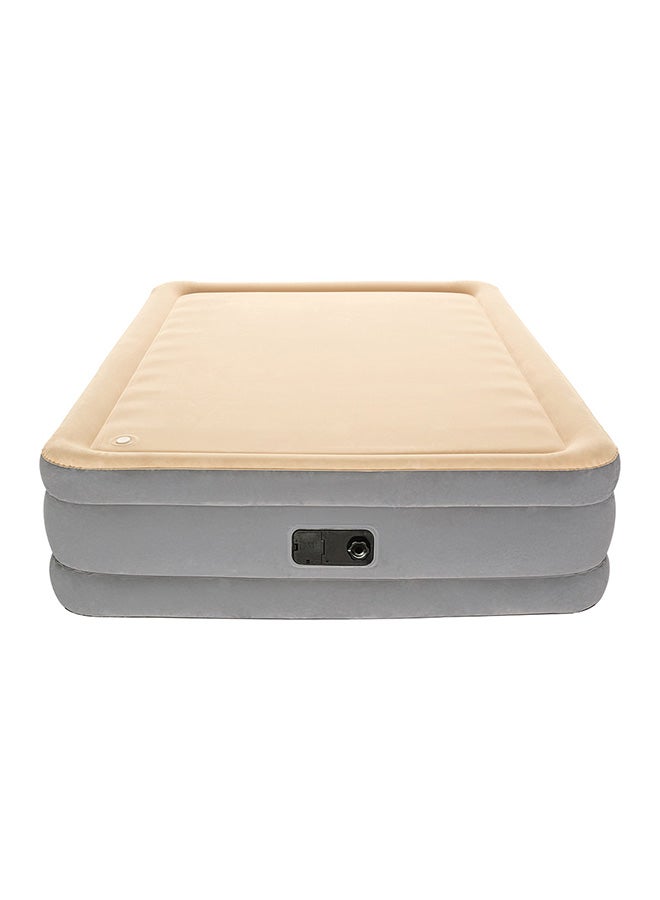 Bestway - Tritech Built-In Ac Pump Airbed Combination Queen Size Grey/Beige 203x152x46cm - Image 1