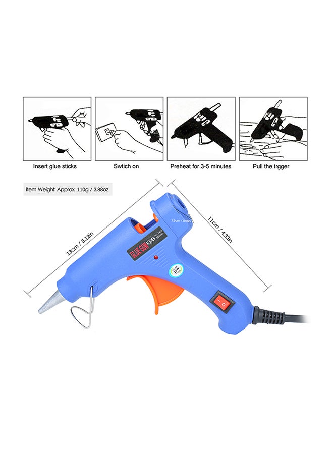 Generic Multifunctional Household DIY Glue Gun Blue 20.5x4x15cm  - Image 3