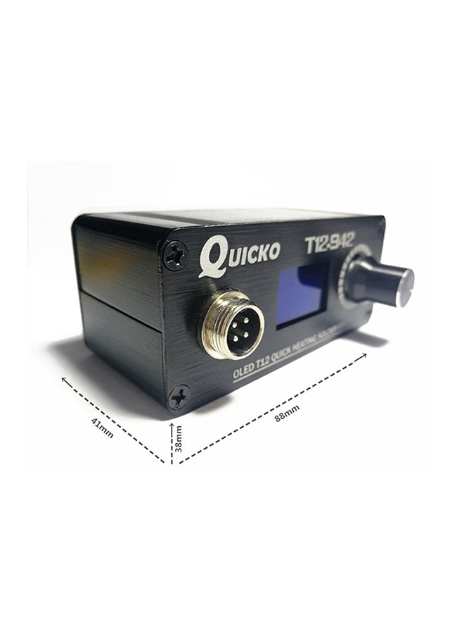 QUICKO - T12-942 Soldering Station Kit With K-Tips and Handle Multicolour 18x8x8cm - Image 1