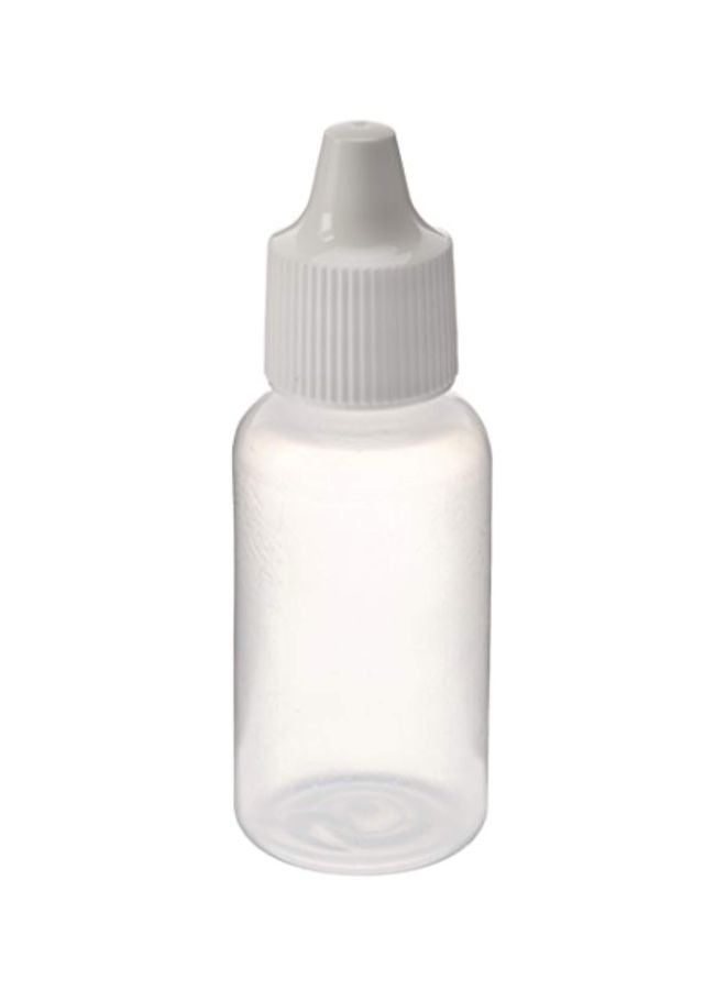 Jacquard - Pack Of 3 Plastic Bottle Dispenser Clear/Black - Image 1