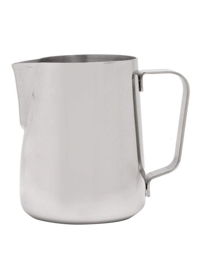 Update International Stainless Steel Espresso Coffee Milk Frothing Pitcher Silver  - Image 1