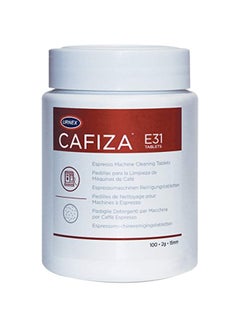 Urnex 100-Piece Cafiza Professional Espresso Machine Cleaning Tablets White  - Image 1