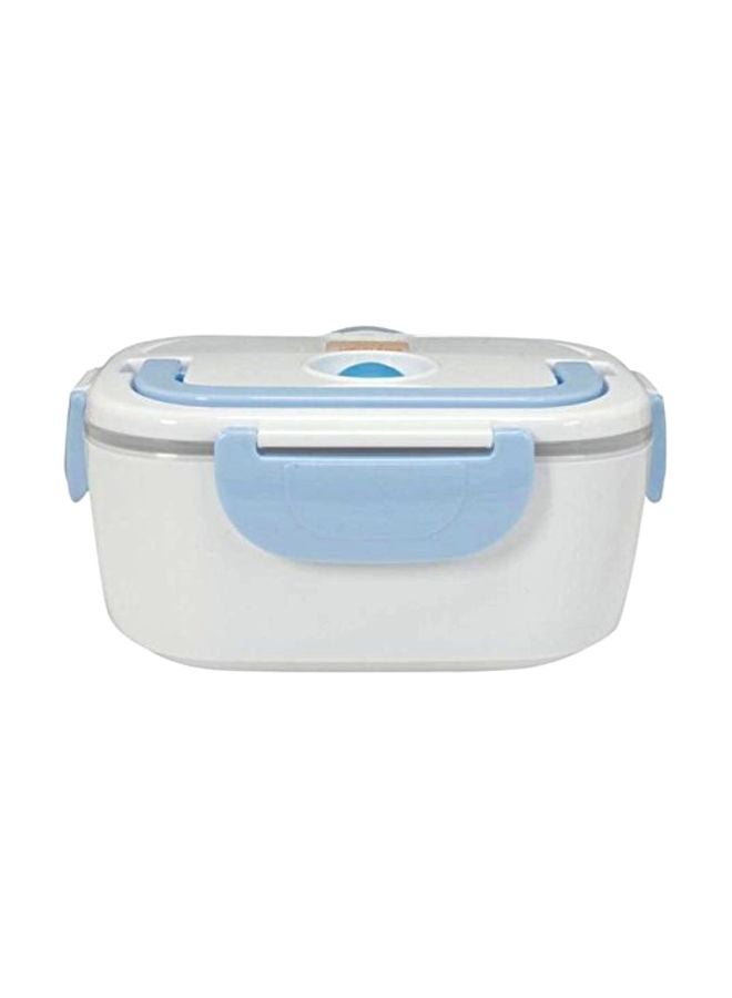 Electric Heating Lunch Box Blue/White 10x7.5x4.5inch - v1580893730/N34250199A_4