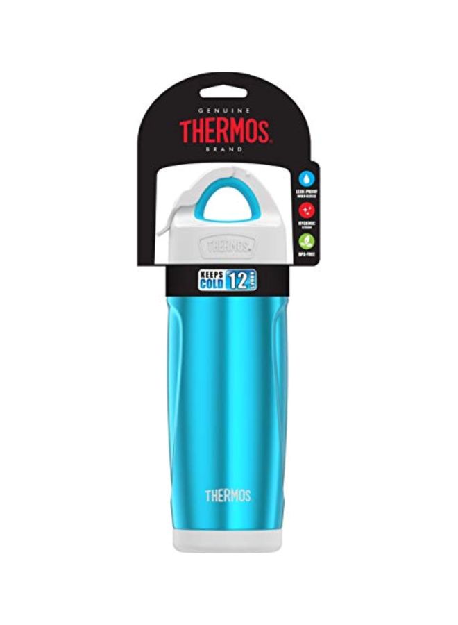 THERMOS - Stainless Steel Insulated Water Bottle Teal 2.8x2.8x9.8inch - Image 1