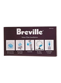 Breville 6-Piece Replacement Single Cup Brewer Charcoal Filter White  - Image 3