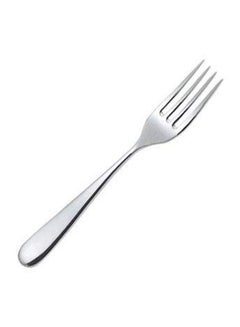 ALESSI 6-Piece Nuovo Milano Table Fork Set Silver  - Image 2
